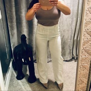 JILLIAN JONES 🍸 Hamptons Linen Bow Tie Pants - 10